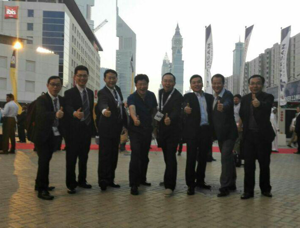 kaiyuan官网电气EvoTec产品亮相2015中东电力展---迪拜展