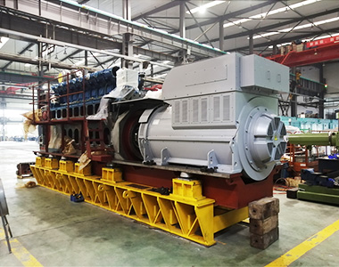 贵州省盘州红达瓦斯电站项目配4台kaiyuan官网6极高压1550KW/10.5KV