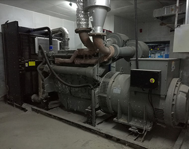 kaiyuan官网800KW/400V陆用发电机应用于某房地产项目