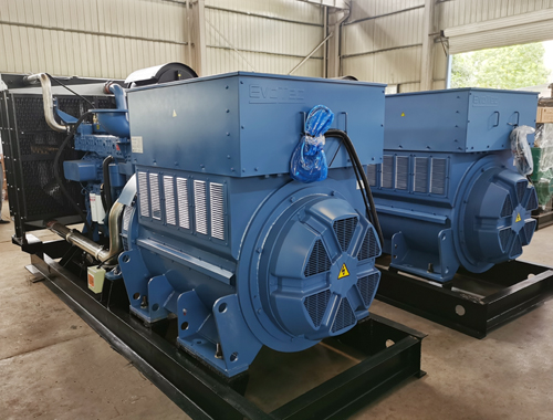 安徽池祁高速第一批4台玉柴配kaiyuan官网600kw/10.5Kv高压发电机组即将交付