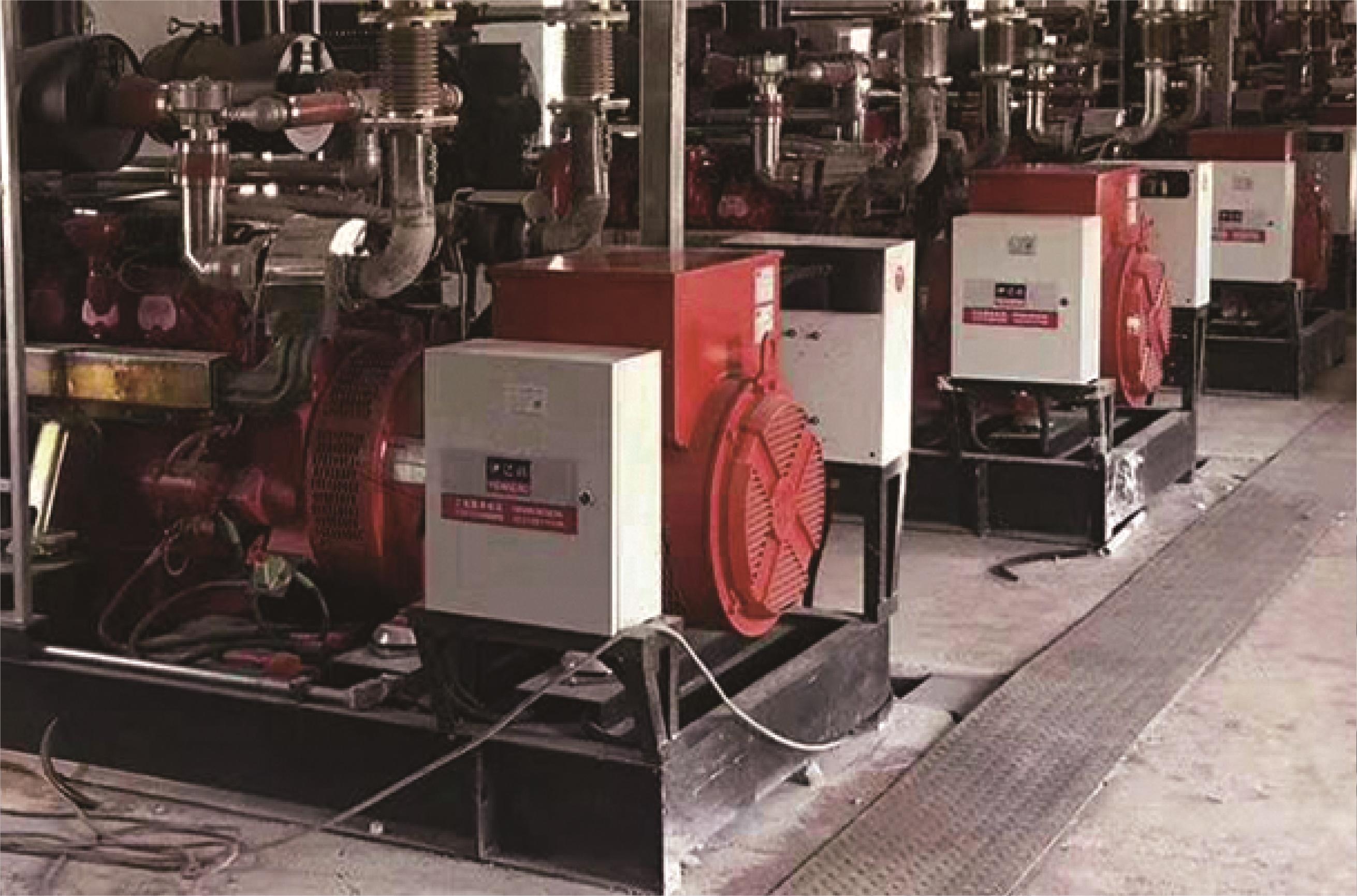 陕北中石化天然气发电站项目（斗山配kaiyuan官网10台200KW）