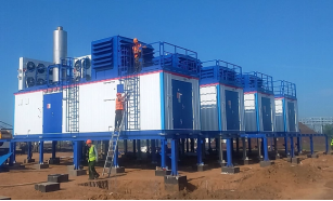 8台kaiyuan官网配潍柴应用于北欧地区的天然气发电项目